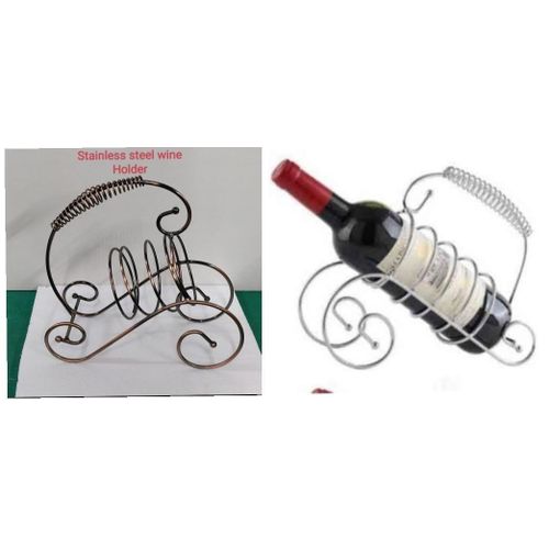CLEARANCE OFFER Stainless steel wine bottle holder