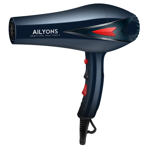 AILYONS HAIR DRYER COMFORTABLE HANDLE DESIGN ONE CLICK 3 SPEEDS