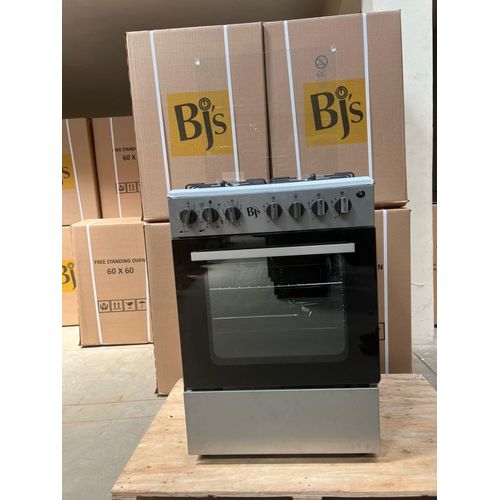 CLEARANCE OFFER BJS Cooker, 60x60 3+1 Electric/Gas Cooker - W/ Turbo Fan - Oven 60L Capacity