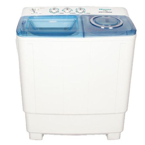 CLEARANCE OFFER Hisense 7.5Kg Twin Tub Top Load Washing Machine