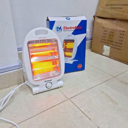 CLEARANCE OFFER ElectroMate Portable Quartz Room Heater, Compact 800 W Radiant Tower