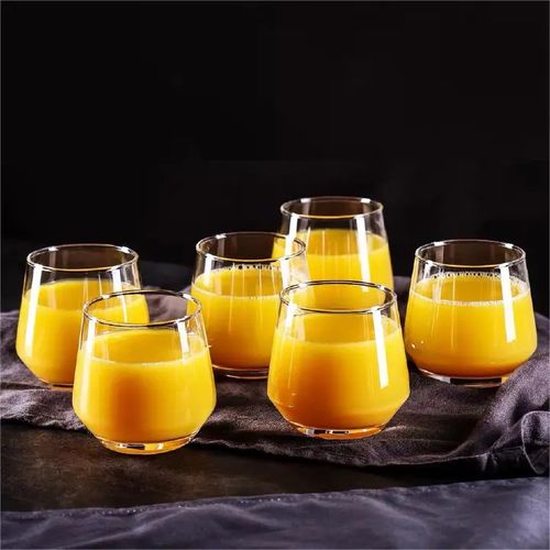 CLEARANCE OFFER Nice One 6PCS 370ML High Quality Classy Whiskey Wine Water Glass Cups