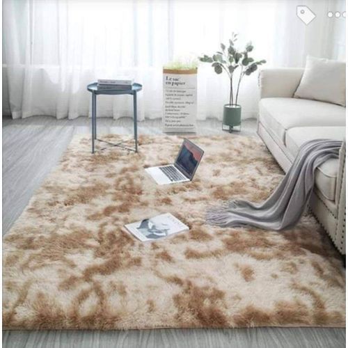 CLEARANCE OFFER 5 By 8 Soft Fluffy Patched Carpets Non-slip Rugs Floor Mat