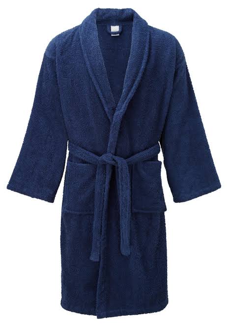 CLEARANCE OFFER Fleece Bathrobe Long Shawl Collar Plush Robe- Unisex