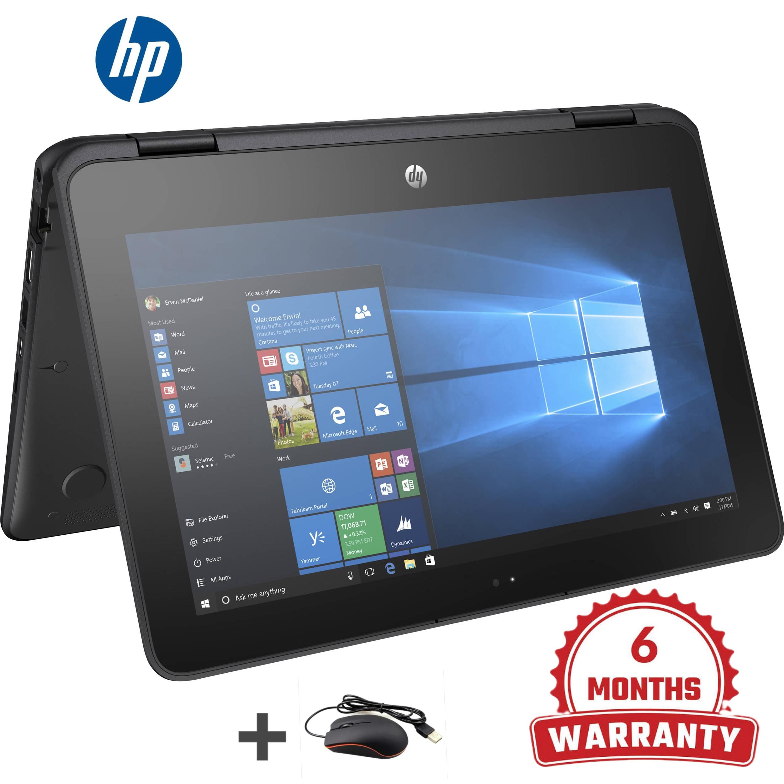 HP ProBook laptop 11G6 X360 10th gen core i3 4 GB Ram 128GB SSD Touch screen Display WINDOWS 10/11