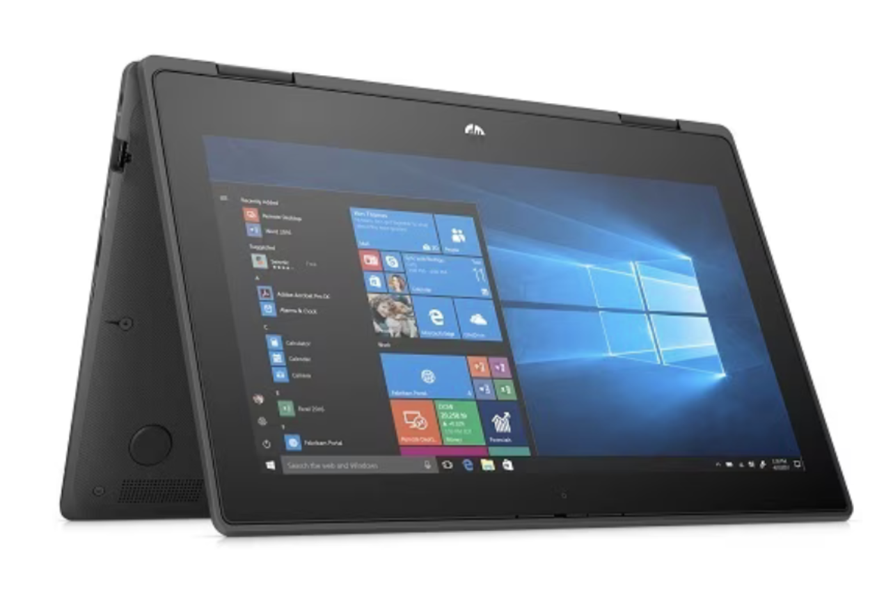 HP ProBook laptop 11G6 X360 10th gen core i3 4 GB Ram 128GB SSD Touch screen Display WINDOWS 10/11
