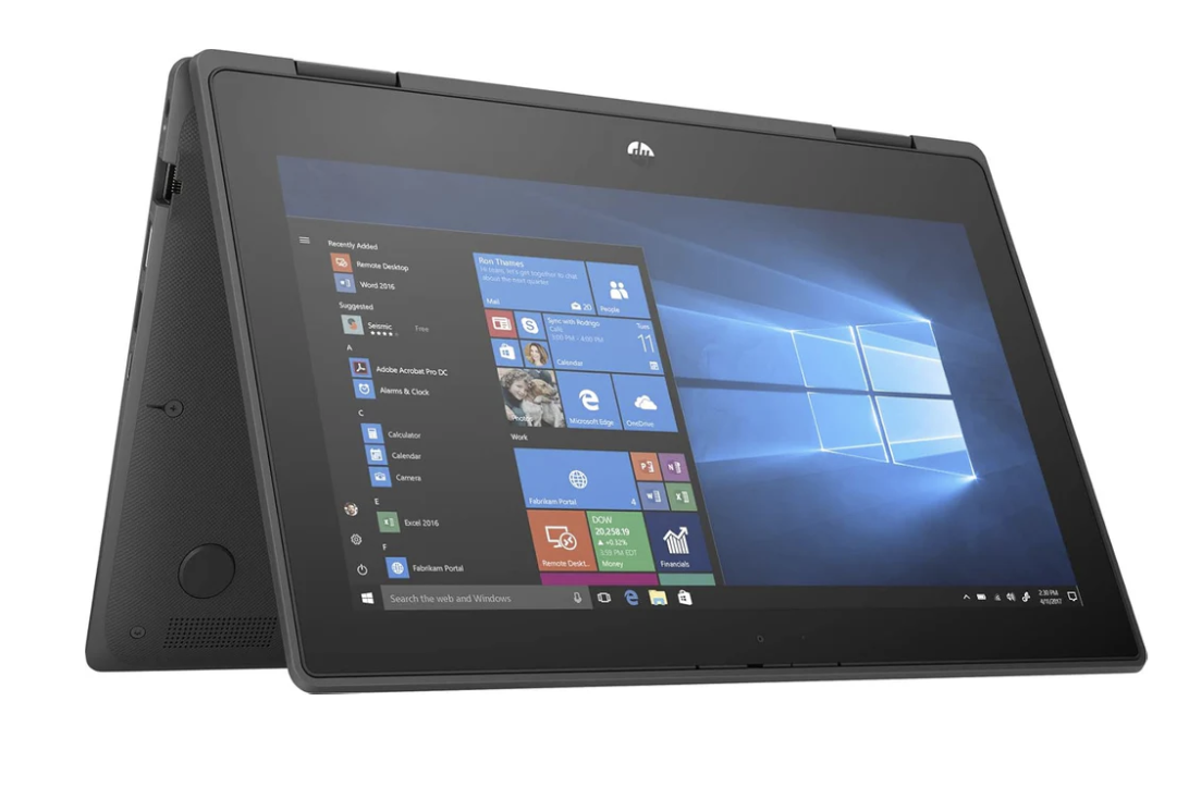 HP ProBook laptop 11G5 X360 intel pentium  8GB Ram 256GB SSD Touch screen Display WINDOWS 10