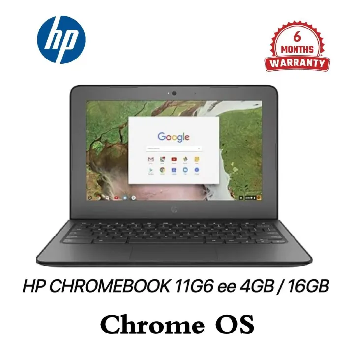 HP Chromebook 11 G6 Ee 11.6" Chromebook Intel Celeron 1.10 GHz 4 GB 16 GB Chrome OS (Renewed)