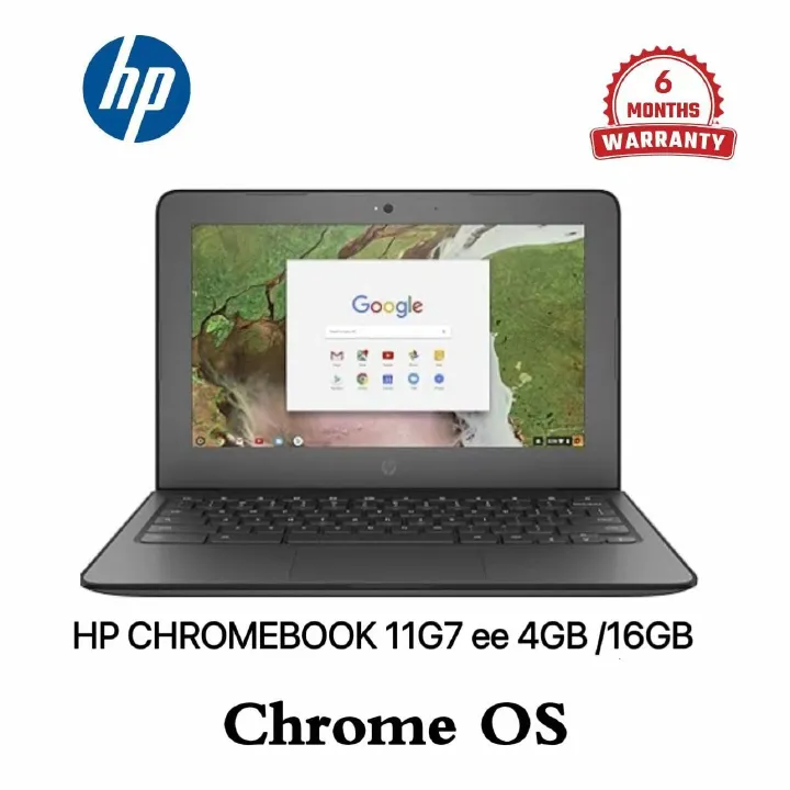 HP Chromebook 11 G7 Ee 11.6" Chromebook Intel Celeron 1.10 GHz 4 GB 16 GB Chrome OS (Renewed)