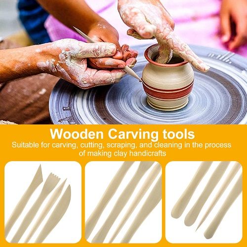 24 Pcs Polymer Clay Tools Set, LEDream Modeling Pottery Clay Sculpting Tools Kits for DIY