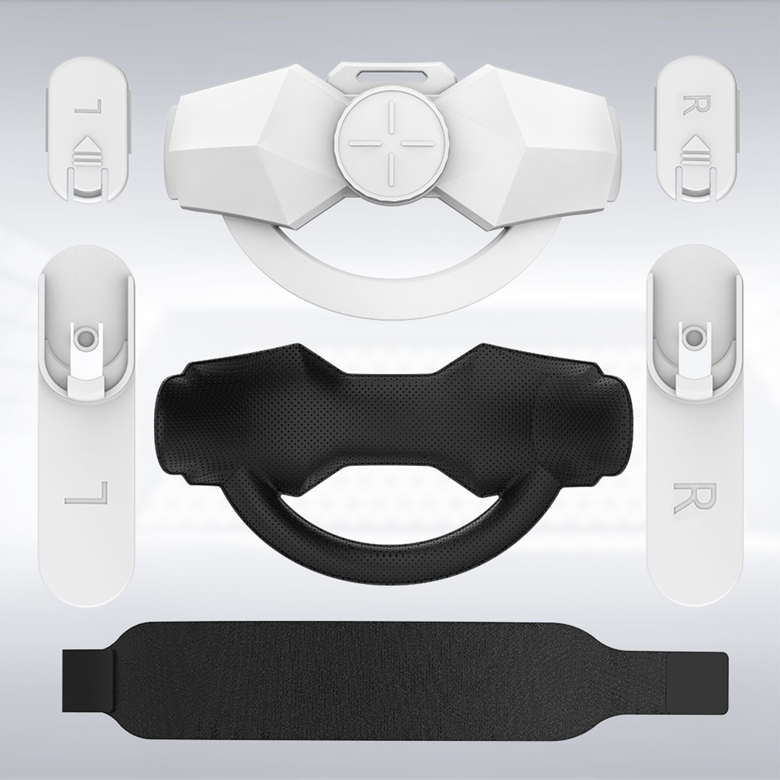 Head Strap for Oculus/Meta Quest 2 Accessories, LEDream Adjustable Elite Head Strap Fit for Quest 2 for Enhanced Support, Balance Weight, Reduce Pressure in VR, Suitable for Teenagers and Adults