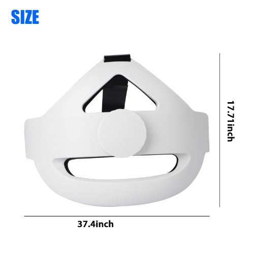LEDream Adjustable Head Strap Fit for Oculus Quest 2 VR Headset with Head Cushion, Replacement Elite Strap for Meta/Oculus Quest 2, Comfortable Protective Head Strap Enhanced Support Reduce Pressure