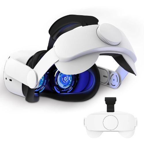 LEDream Adjustable Head Strap Fit for Oculus/Meta Quest 2 VR Headset, Replacement for Elite Strap, VR Headband Strap for Oculus Quest 2, Enhanced Support and Comfort in VR Gaming