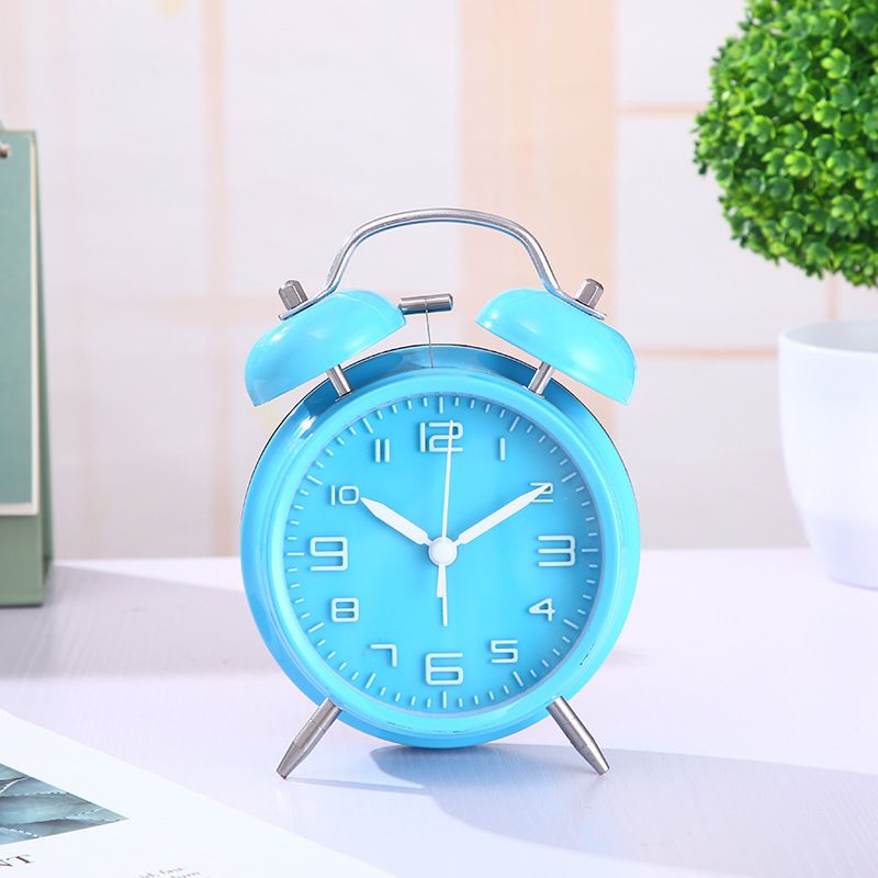 Twin Bell Loud Alarm Clock for Heavy Sleepers with Backlight, Battery Operated Old Fashioned Alarm Clock for Bedrooms and Home Decoration(Retro)