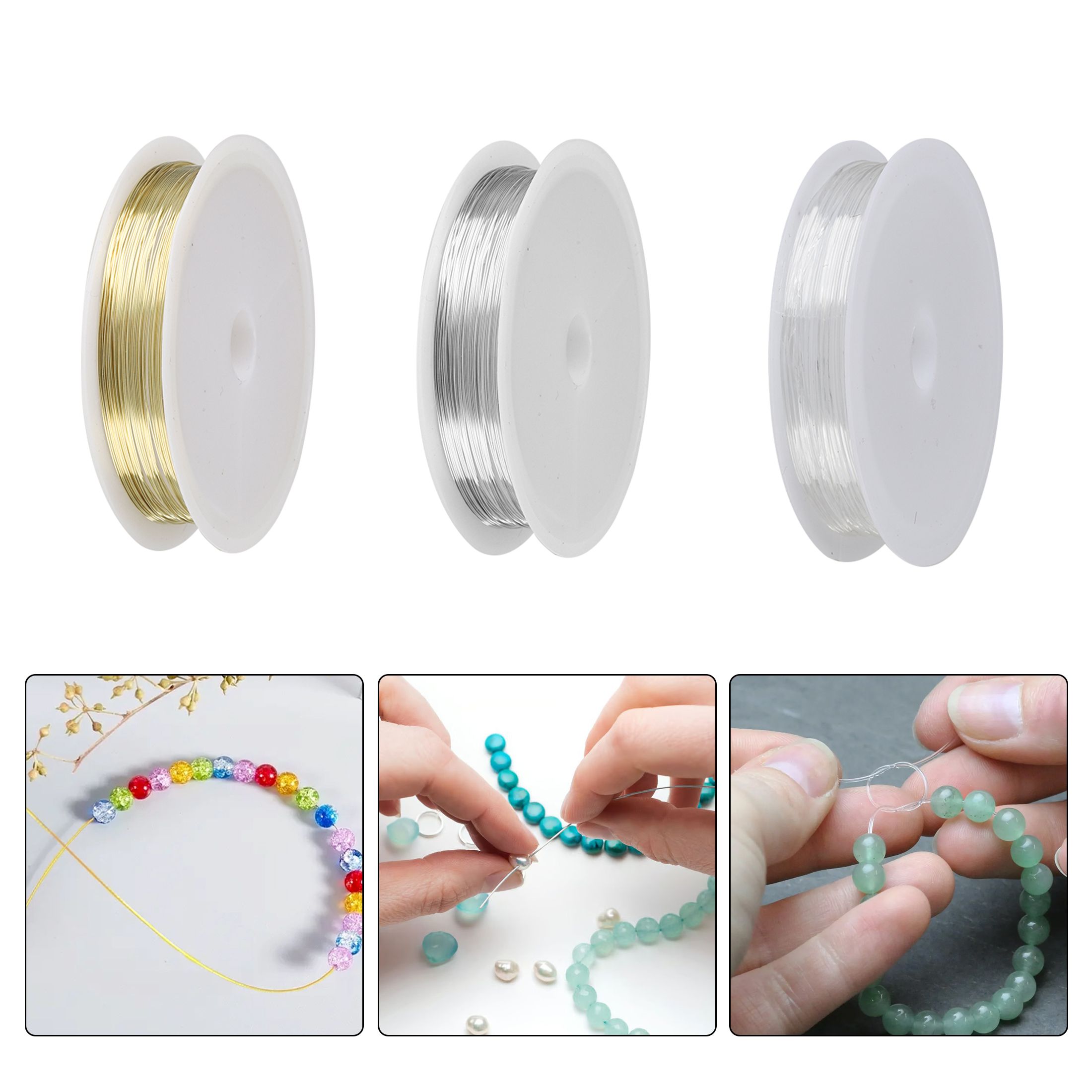 868pcs Jewelry Repair Kit, Jewelry Making Supplies for DIY Beadings, Bracelets, Earrings, Necklaces, Crafts