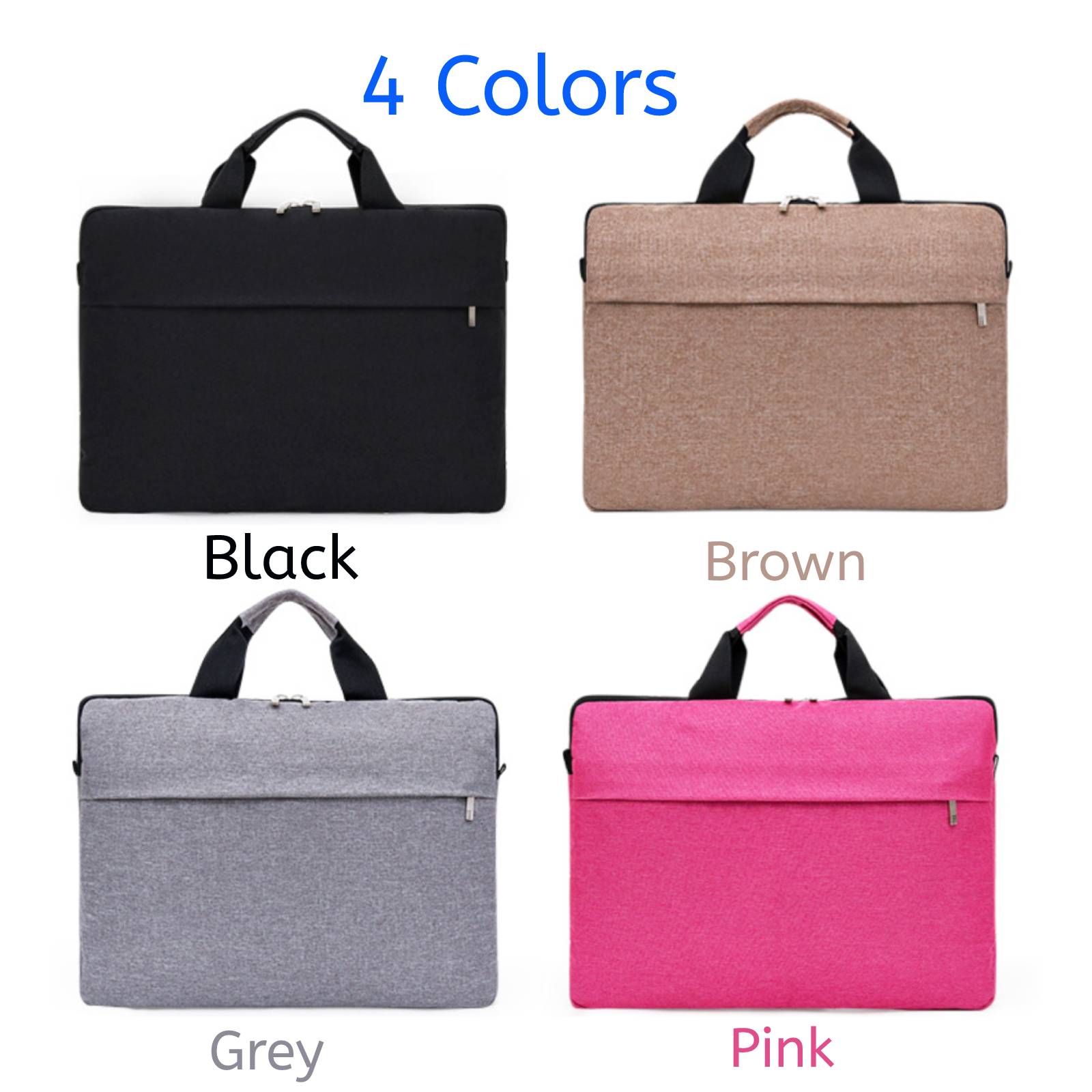 Laptop Shoulder Bag, 13/14/15.6 inch Laptop Sleeve Case Waterproof Notebook Carrying Case with Strap for MacBook Air Pro Lenovo Acer Asus Dell Lenovo HP Samsung