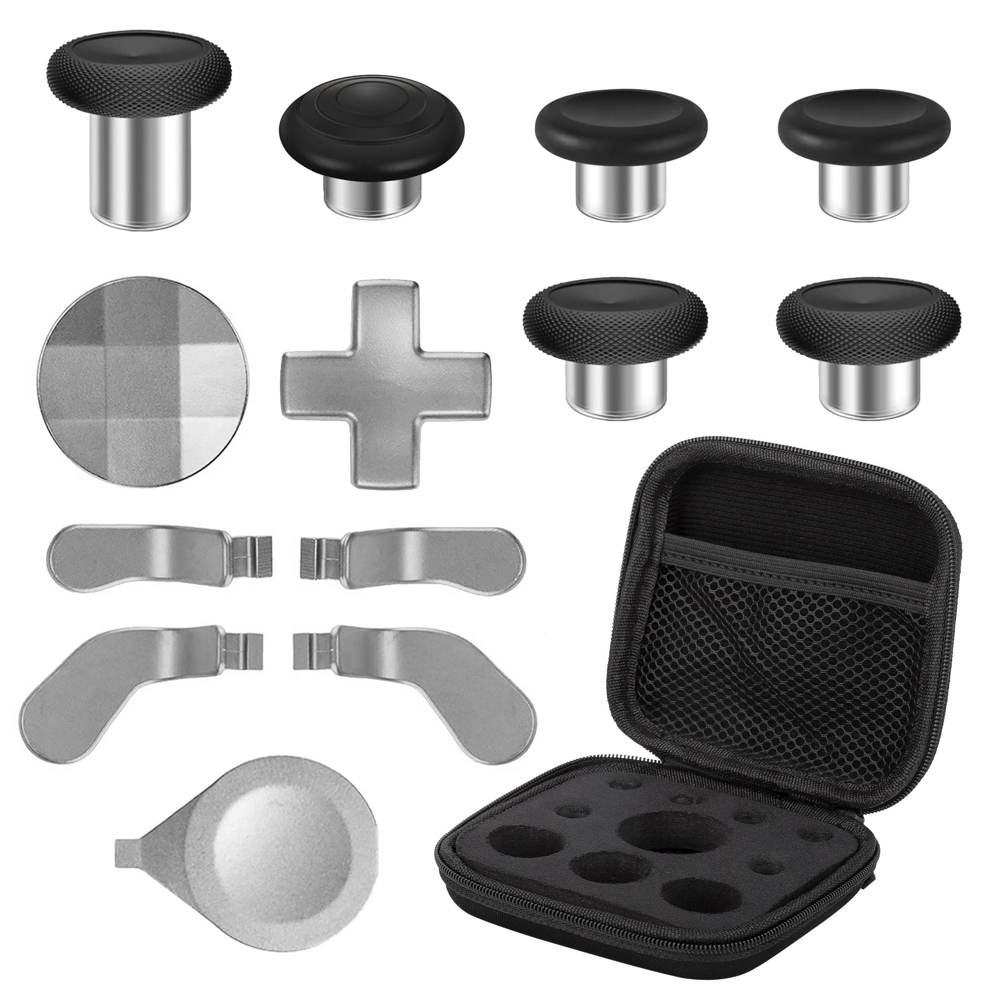 14-in-1 Thumbstick Paddles Kit Fit for Xbox One Elite Series 2/Elite Series 2 Core Controller, Replacement Parts Accessories for Wireless Controller Series 2 Core