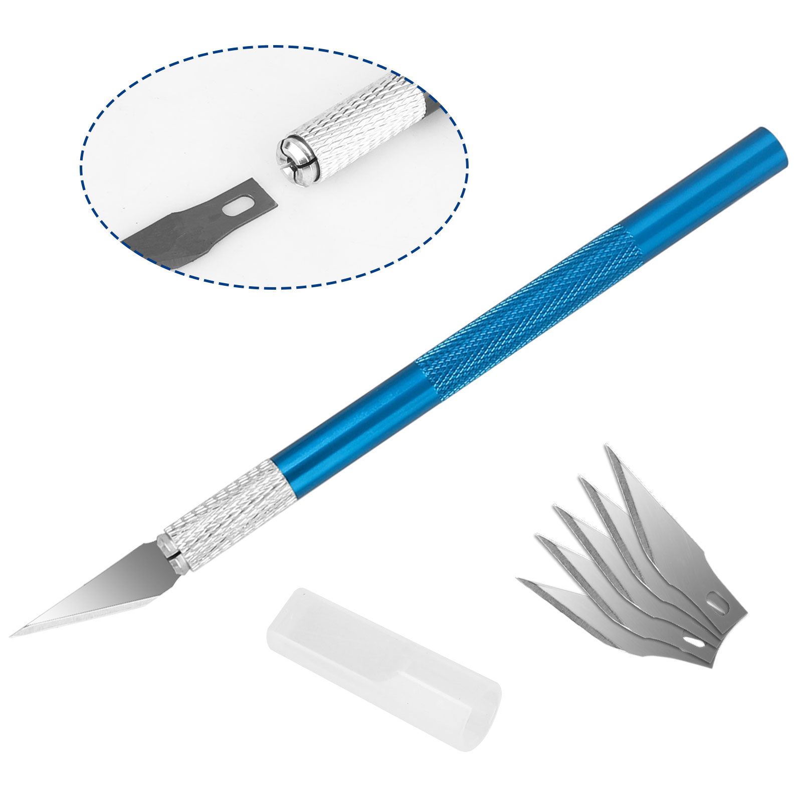24Pcs Gundam Model Basic Tools Kit, Plastic Model Building Tools Craft Set, Hobby Building Tools Kit for Gundam, Car, Airplanes Model Assemble Building, Repairing