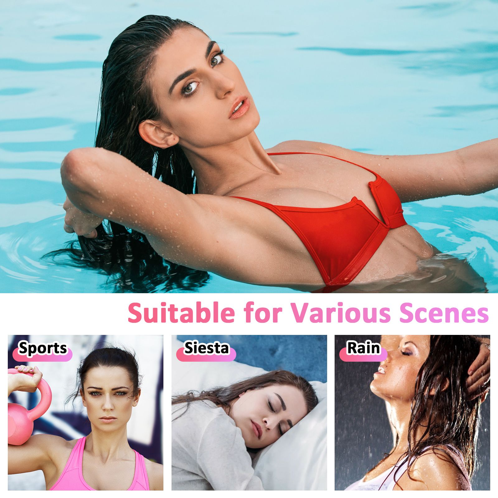 Eyebrow Stencil, 24pcs Eyebrow Shaper Kit, Reusable Eyebrow Trimming Tool for Women, Eyebrow Grooming Stencil Kit DIY Shaping Templates with Fixing Rope, 3 Mins Makeup, Suitable for 98%