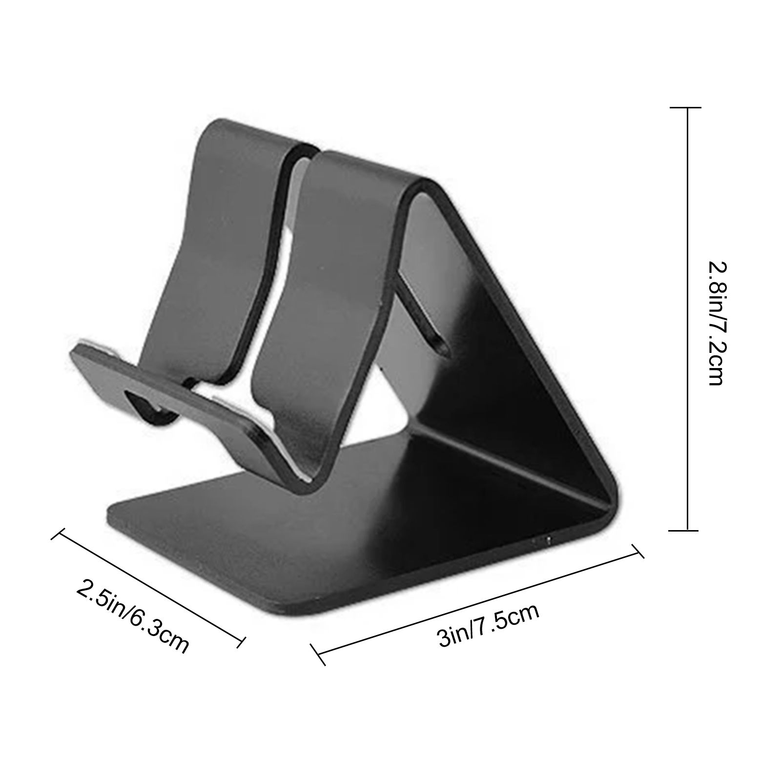 Universal Cell Phone Tablet Desk Stand Holder Mount Compatible with iPhone 14 13 Mini 12 Pro Max XR XS X 8, Samsung Galaxy S20 S9 Plus S10 S8 Note 9 8 5