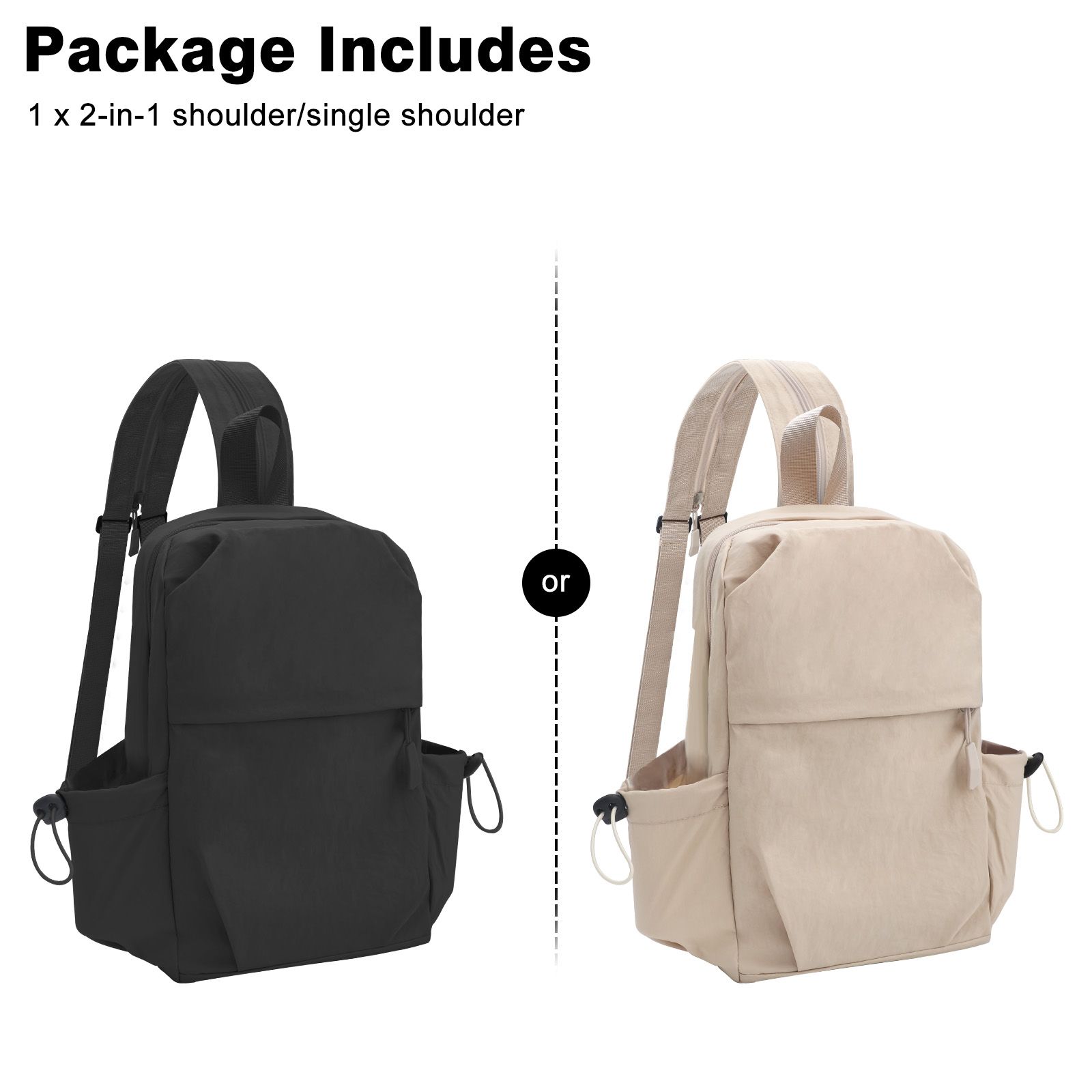 Small Backpack, Lightweight Nylon Daypack for Student Child, Small City Pack for Shopping Travel