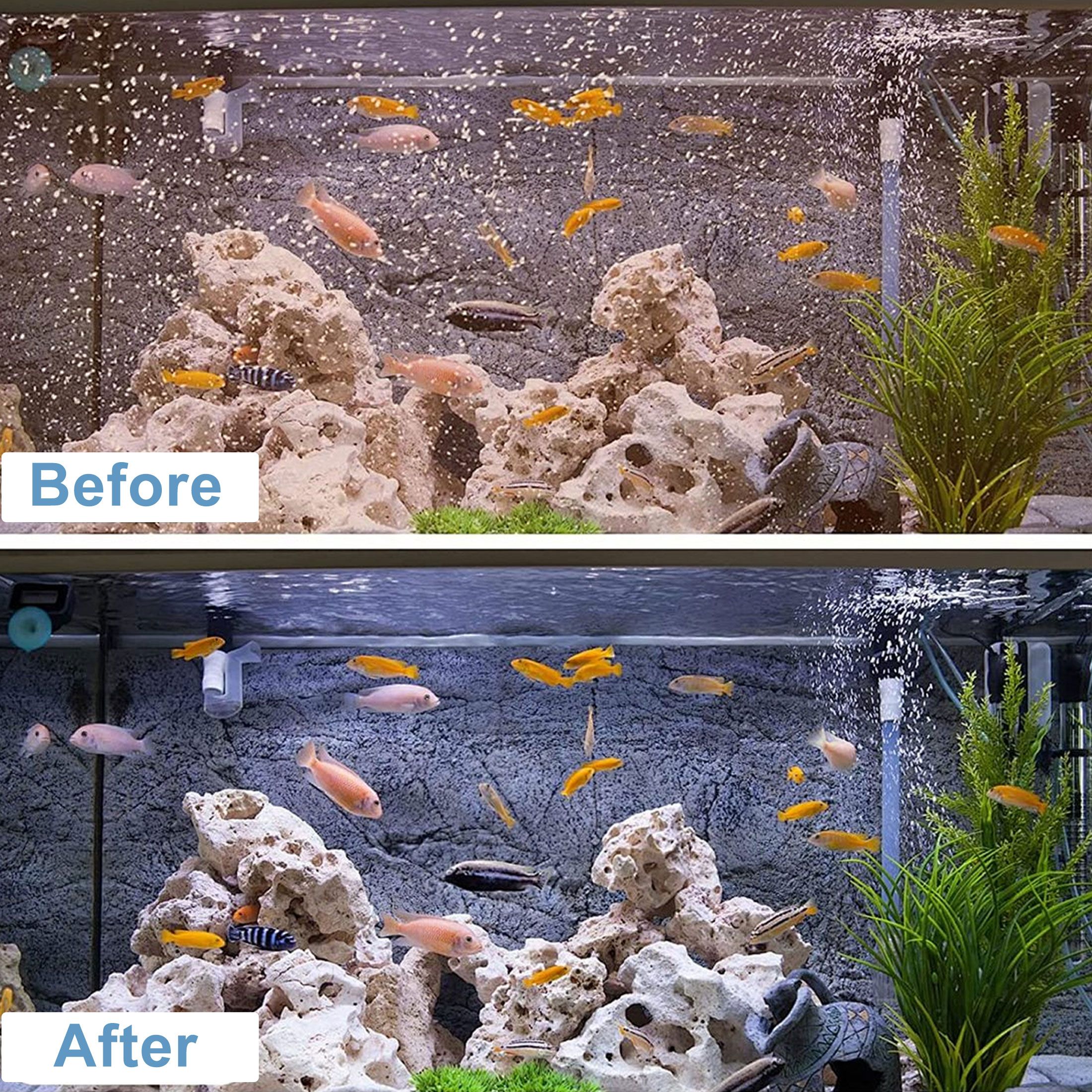 8pcs Filter Cartridges for Aquarium, S/M/L Small Aquarium Fish Tank Replacement Filters Fit for Minibow Aquarium Filters