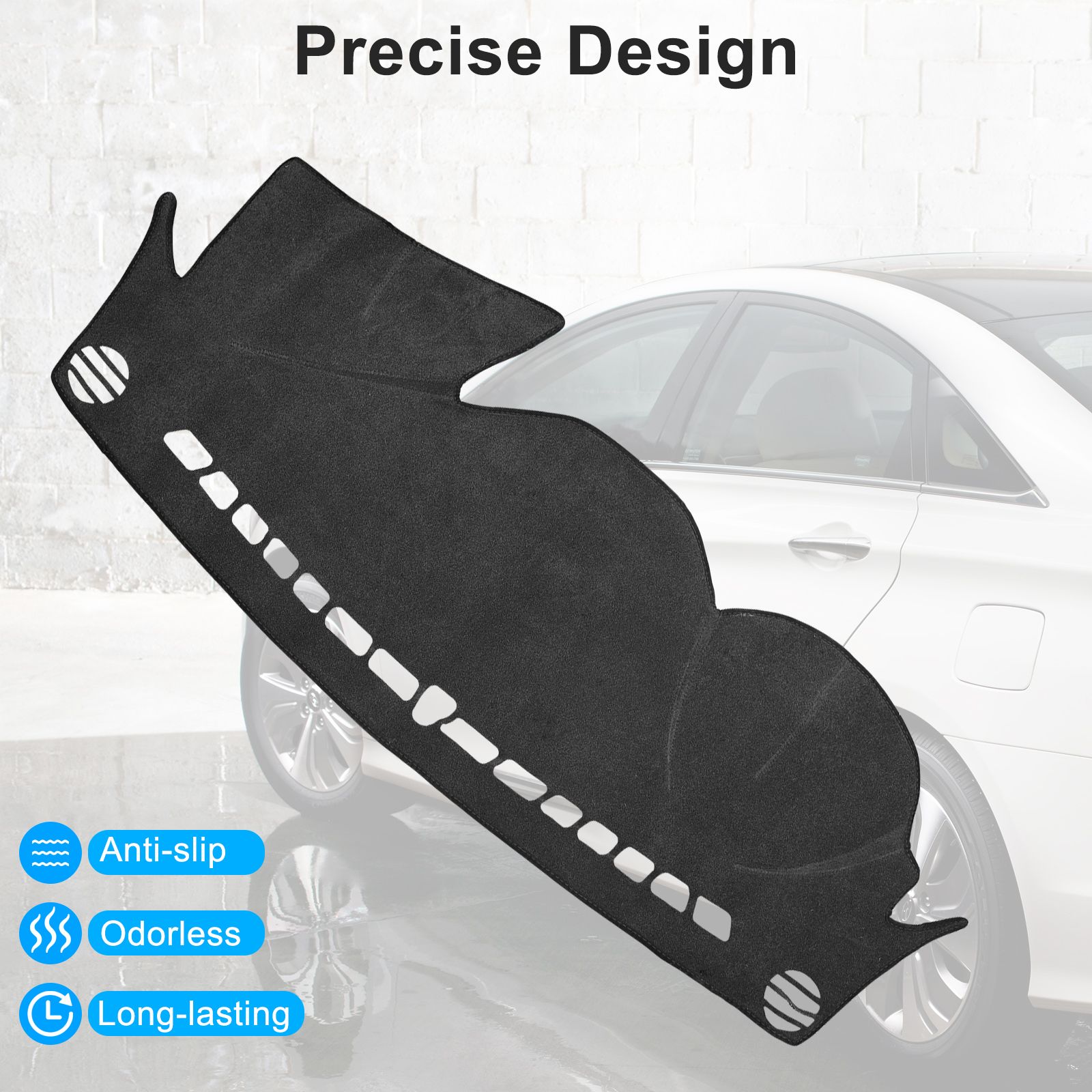 Dashboard Dash Cover Mat Custom For Hyundai Sonata 2011-2014 Dashmat Dash Cover Dashboard Mat Car Interior Pad, Dash Cover Dashcover Protector Carpet Pad Accessories