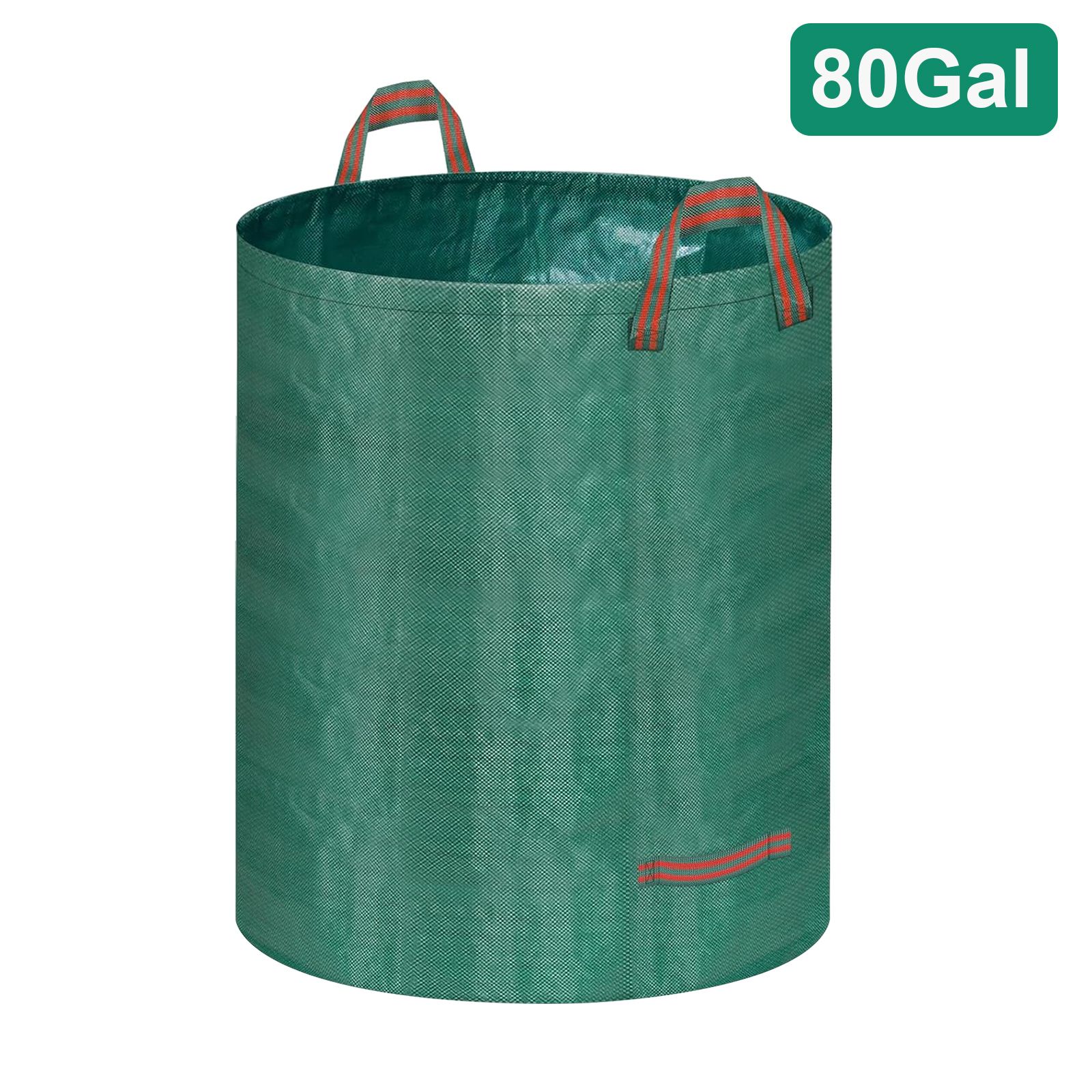 Reusable Yard Waste Bags 300L/200L, Lawn and Leaf Garden Bags with Reinforced Carry Handles, Heavy Duty Garden Camping Recycling Trash Bags