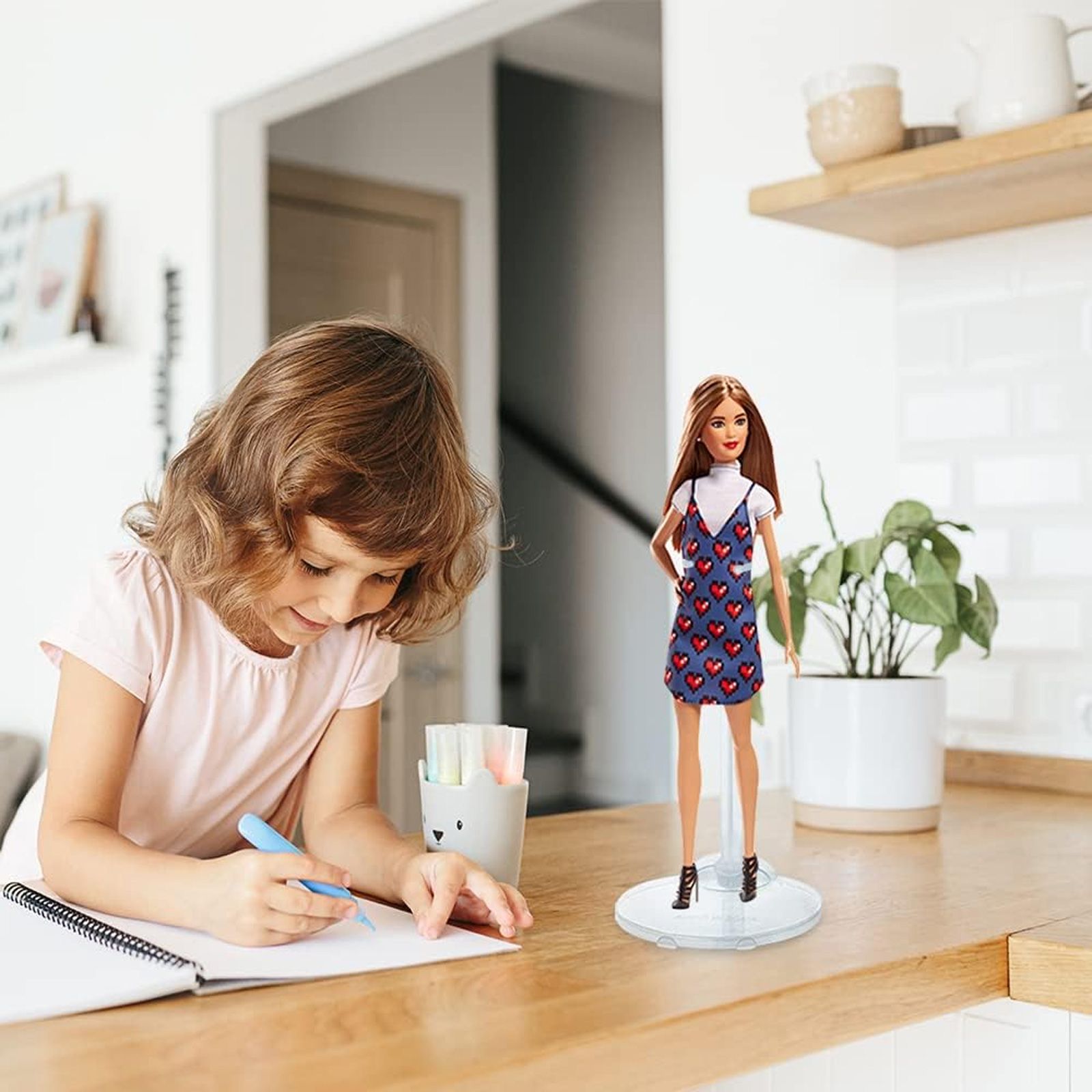 20PCS Doll Holder, Doll Stand Display Holder, Ideal Display Stand Support with Adjustable Waist Clip for 11 to 13 Inch Tall Dolls