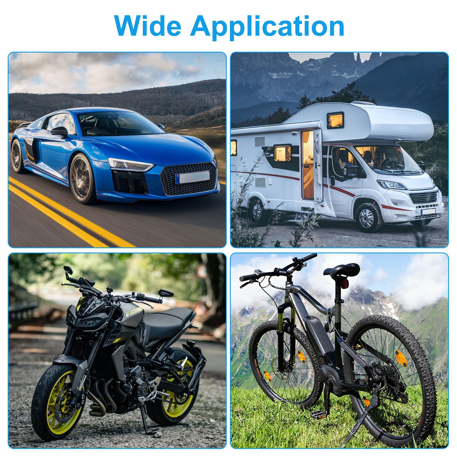 2pcs 50cm Tire Inflator Extension Hose Adaptor with Quick Release, Clip-On Locking Air Chuck with Flexible Stainless Steel Tire Valve Extension Tube, Air Tire Connect Pipe for Air Pump/Compressor