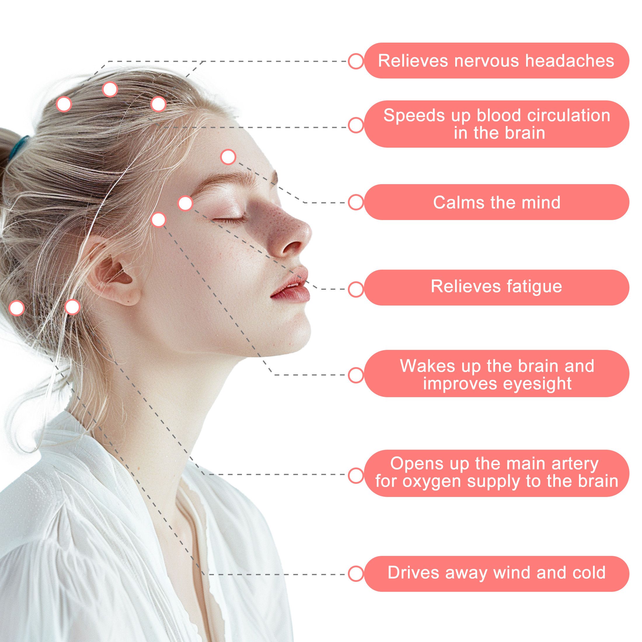 2pcs 9-Claw Scalp Massager, Handheld Head SPA Massager for Deep Relaxation, Stress Relief, Stimulates Blood Circulation in The Head to Promote Hair Growth, Blue + Pink
