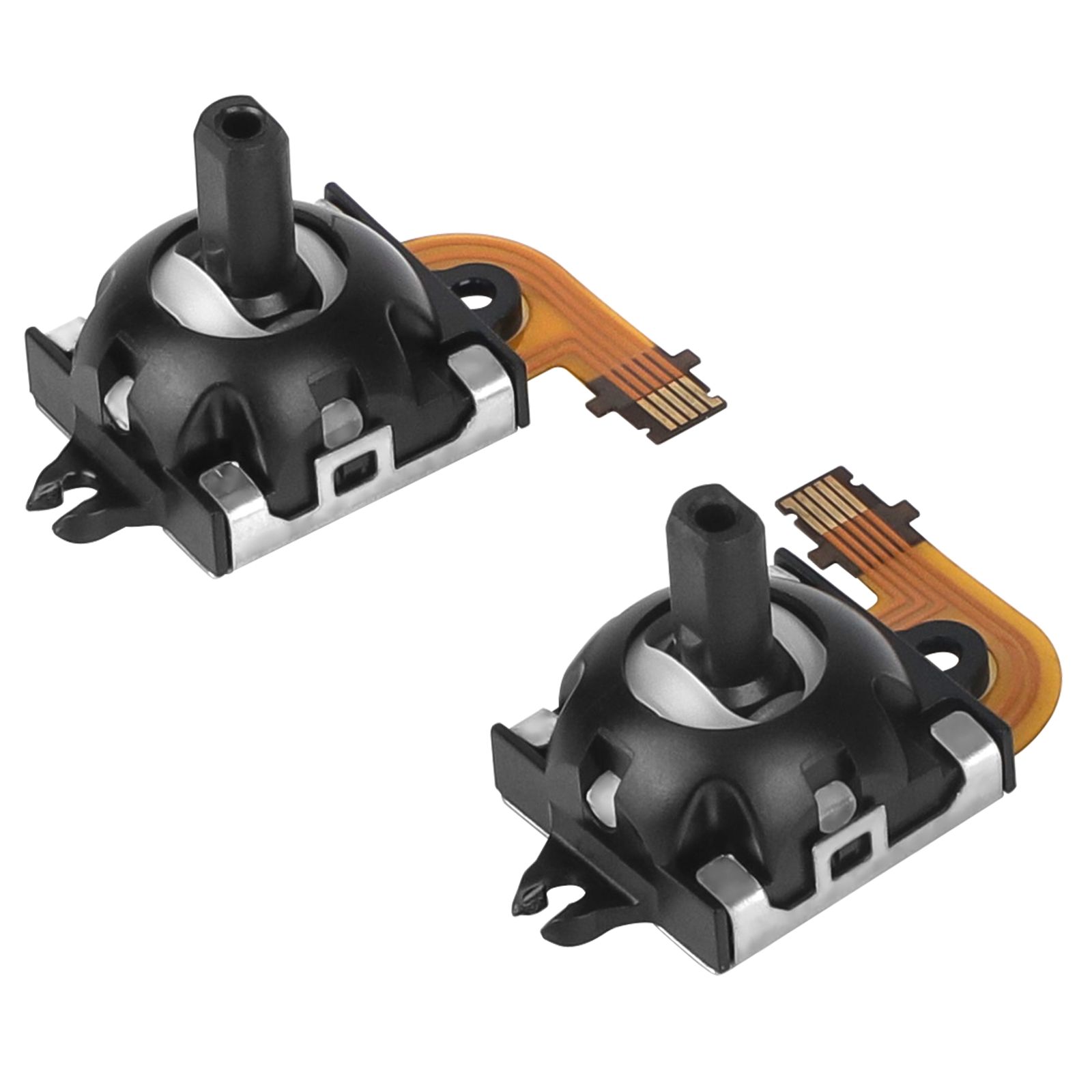 2-Pack Replacement Joystick Compatible with Playstation Portal, Analog Thumb Stick Repair Hall Effect Joystick for PS5 Portal(Left and Right Joystick), black