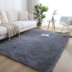 Soft Fluffy Carpets 5*8 Grey