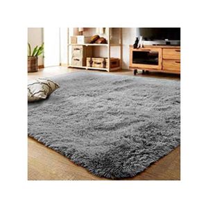 Soft Fluffy Carpets 5*8 Grey