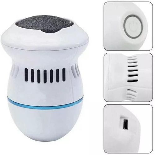 Motorized Callous Remover/Electric Grinder Callus Remover, Electric Foot Callus Remover - USB-Rechargeable Electric Callus Remover for Feet with Built-in Vacuum Removes Dead Skin from Feet, Portable E