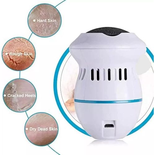 Motorized Callous Remover/Electric Grinder Callus Remover, Electric Foot Callus Remover - USB-Rechargeable Electric Callus Remover for Feet with Built-in Vacuum Removes Dead Skin from Feet, Portable E