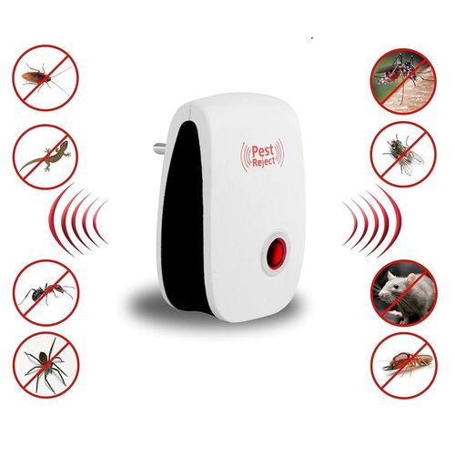 Electric Ultrasonic Pest Repeller to Repel Rats, Cockroach, Mosquito, Home Pest and Rodent Repelling Aid, Pack of 1