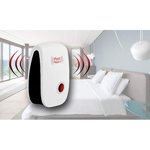 Electric Ultrasonic Pest Repeller to Repel Rats, Cockroach, Mosquito, Home Pest and Rodent Repelling Aid, Pack of 1