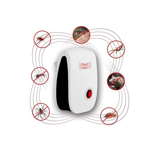 Electric Ultrasonic Pest Repeller to Repel Rats, Cockroach, Mosquito, Home Pest and Rodent Repelling Aid, Pack of 1