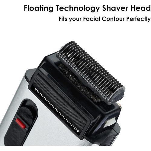 Yandou Original Retro Electric Razors for Men with Beard Trimmer, Rechargeable Mens Gold Foil Shavers, Strong Power