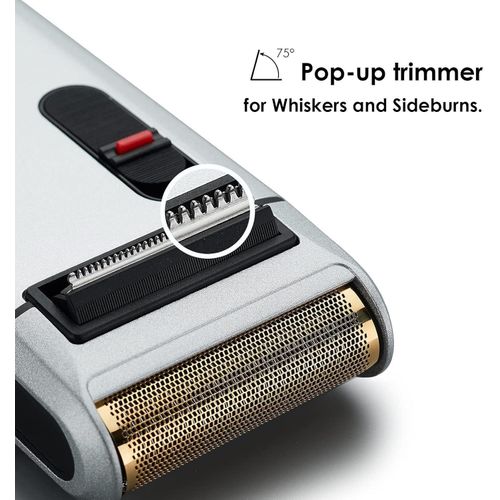Yandou Original Retro Electric Razors for Men with Beard Trimmer, Rechargeable Mens Gold Foil Shavers, Strong Power