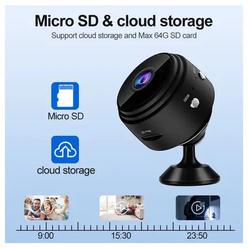 Wireless surveillance mini hidden CCTV A9 WiFi camera
