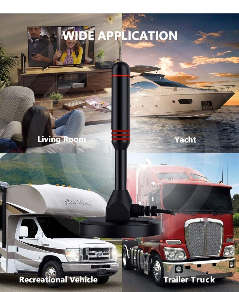 Digital TV Aerial Antenna Indoor HDTV Antenna With Smart Signal Digital TV Antenna