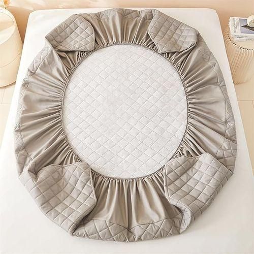 Quilted Fitted Mattress Pad Cover, Waterproof Mattress Protector