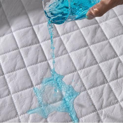 Quilted Fitted Mattress Pad Cover, Waterproof Mattress Protector