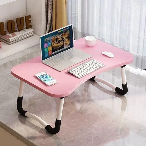 Foldable Portable Computer Laptop Stand Desk Work Study Table Bed Serving Breakfast Table