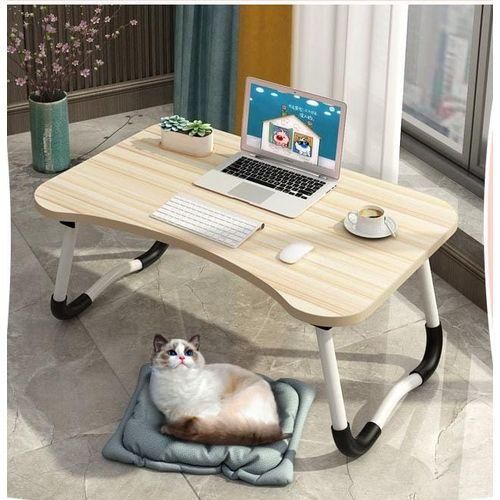 Foldable Portable Computer Laptop Stand Desk Work Study Table Bed Serving Breakfast Table