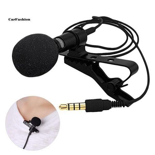 Tripod Stand, Lavalier Microphone & Phone Holder - 1.2Meters Tall Tripod