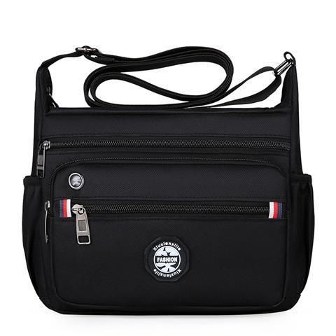 New large capacity men's shoulder bag with multiple pockets, crossbody bag, men's business casual backpack, tool bag, student backpack