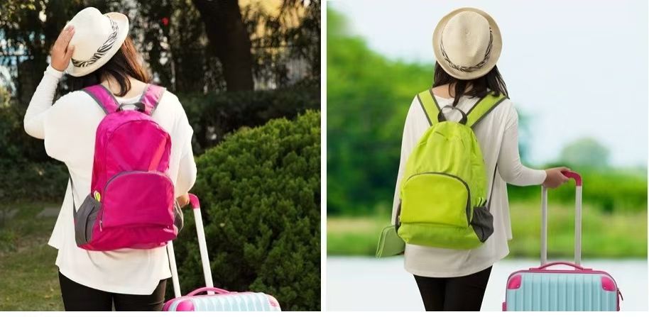 New Outdoor Sports Foldable Mountaineering Backpack for Men and Women, Waterproof, Ultra Lightweight, Thin Travel Bag